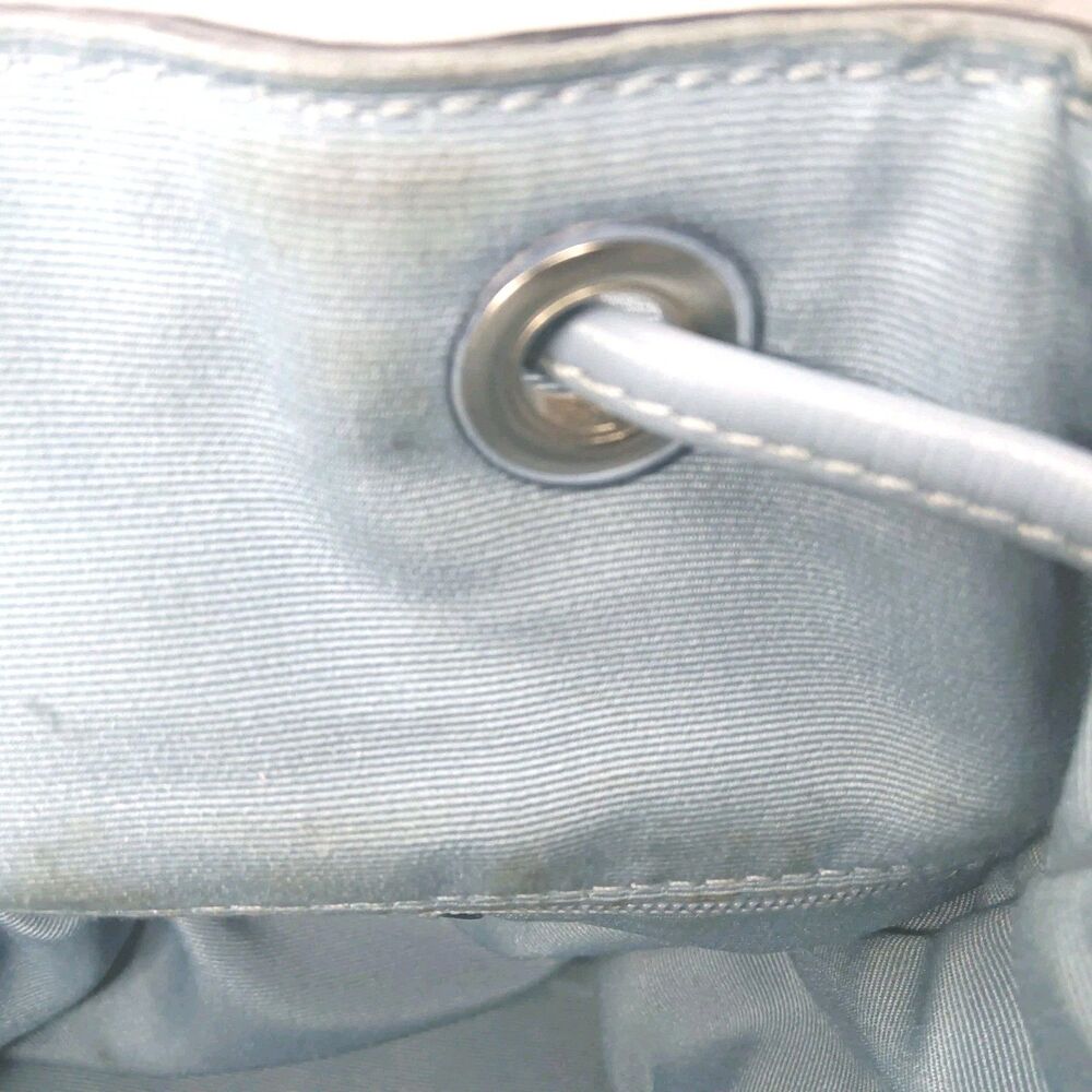 Coach Mini Billie Backpack all-leather Pale Blue F37621 - Picture 12 of 14